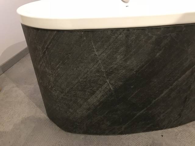 And the bathroom it served