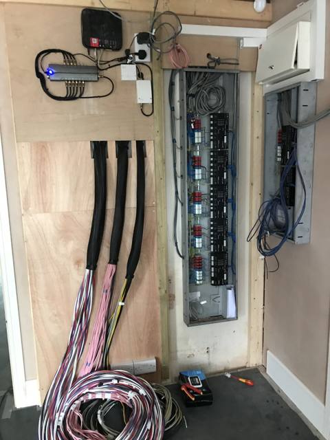 The panel taking shape